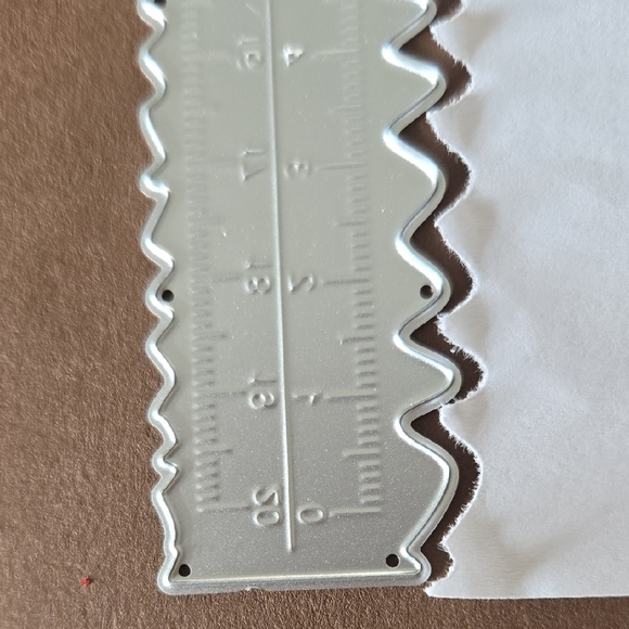 Silver Metal Ruler - Picture 2 of 3